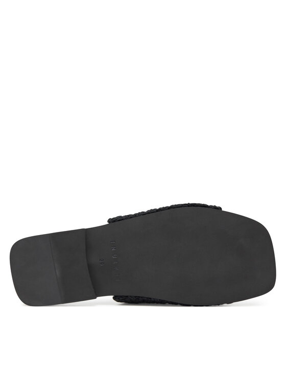 Inuikii Шльопанці Inuikii Classic Suede Velcro 70104-367 Чорний