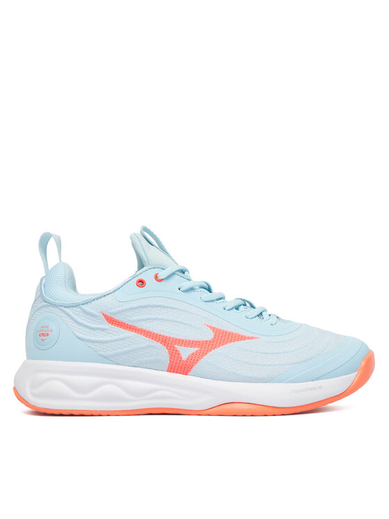 Mizuno Halové topánky Mizuno Wave Luminous Elite V1GC2620 Svetlo modrá
