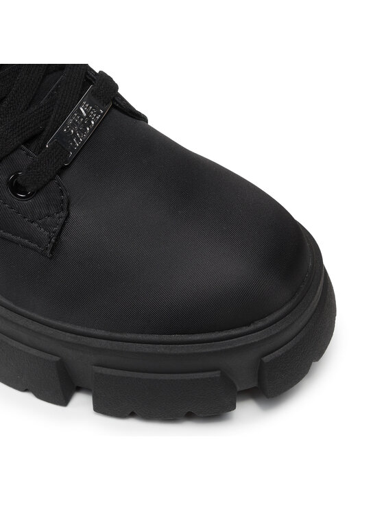 Steve Madden Gležnjarji Steve Madden Tanker-P SM11001615-04004-001 Črna