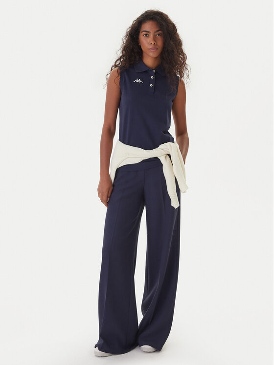 Kappa Kappa Polo Logo Tennis 302LR20 Azul marino Slim Fit