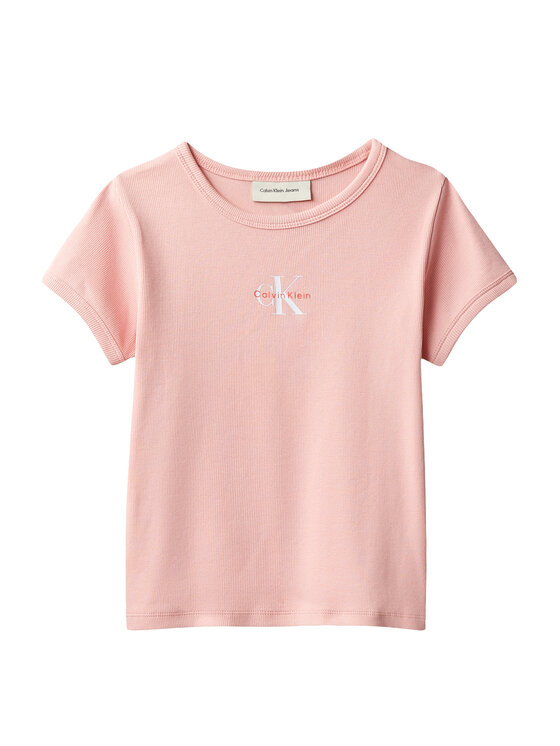 Calvin Klein Jeans Calvin Klein Jeans Camiseta LVCKSJB11G Rosa Regular Fit