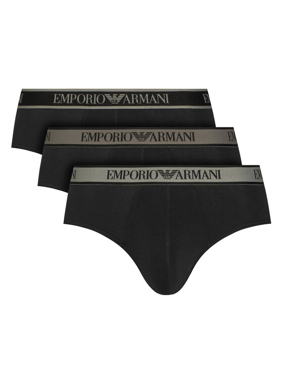 Emporio Armani Underwear Emporio Armani Underwear Conjunto de slips EM000258 AF20669 MC061 Negro