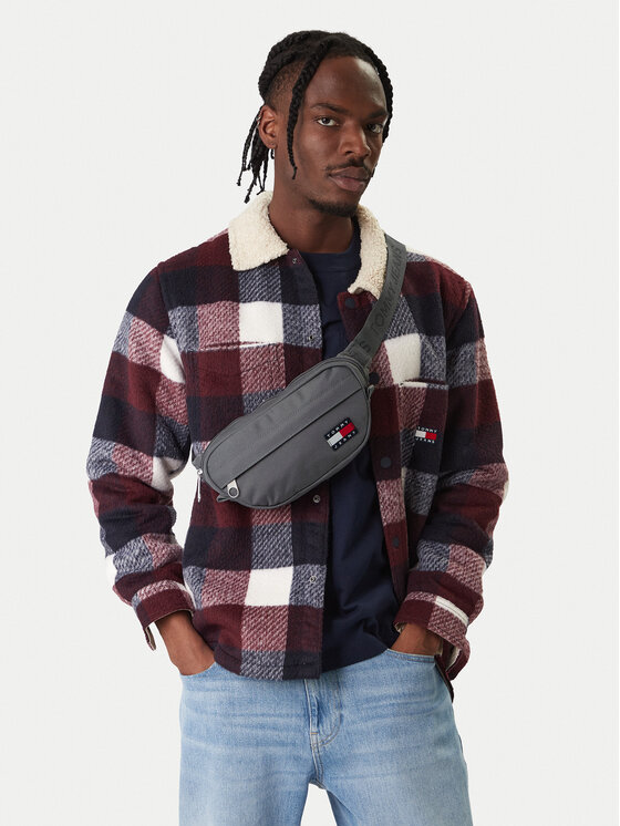 Tommy Jeans Borsetă Tommy Jeans Tjm Ess Daily Bumbag AM0AM13701 Gri