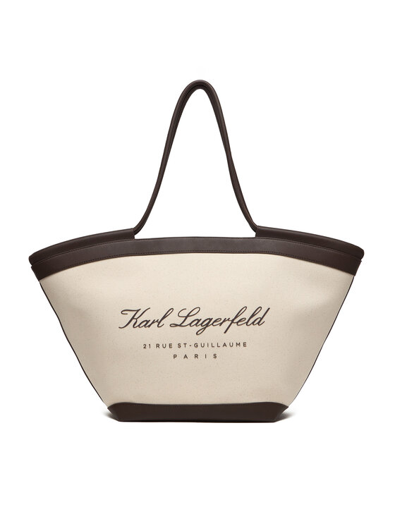 KARL LAGERFELD Rankinė KARL LAGERFELD B1W46069 Smėlio