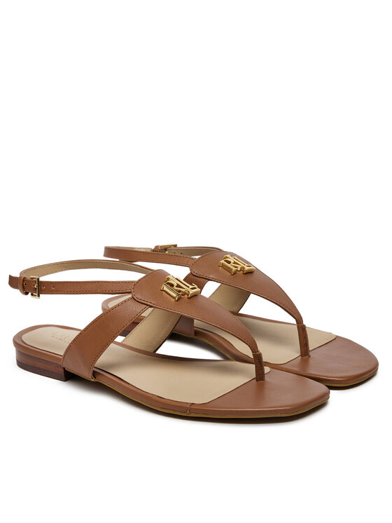 LAUREN RALPH LAUREN Sandale LAUREN RALPH LAUREN Everley 802959145002 Smeđa