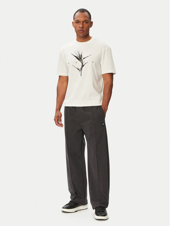 HUGO HUGO Camiseta Darise 50563436 Blanco Relaxed Fit