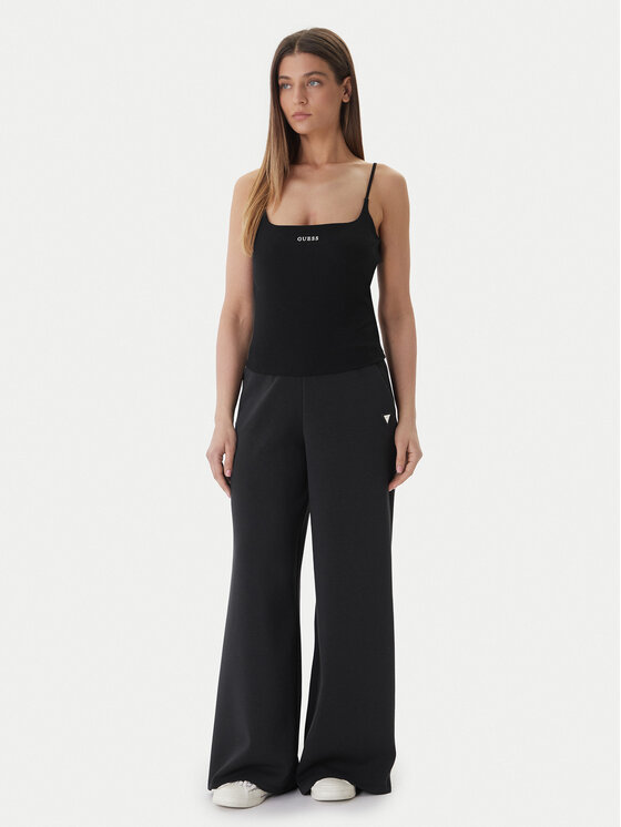 Guess Guess Топ V6GP18 K3470 Чорний Regular Fit