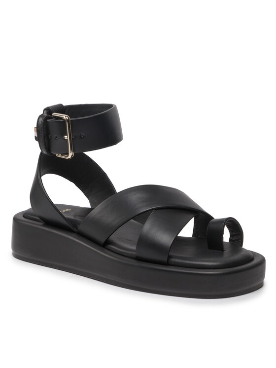 BOSS Szandál Boss Scarlet Sandal-C 50475729 10242363 01 Fekete