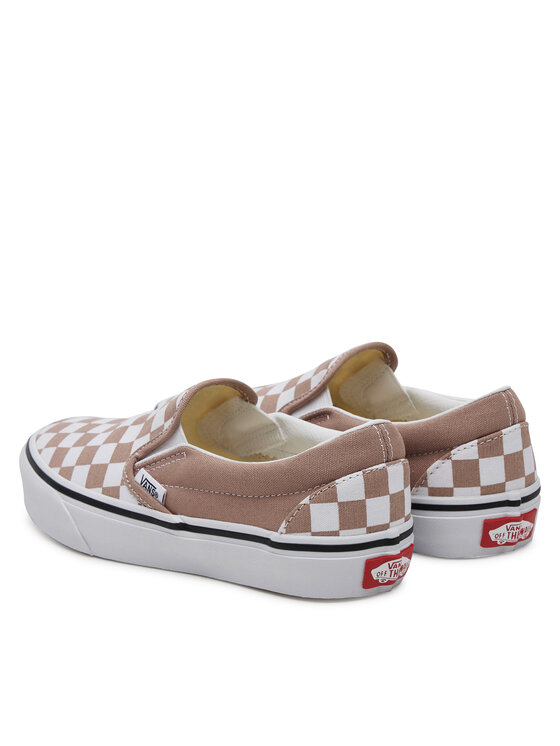 Vans Πάνινα παπούτσια Vans Classic Slip-On VN000D6YE2V1 Μπεζ