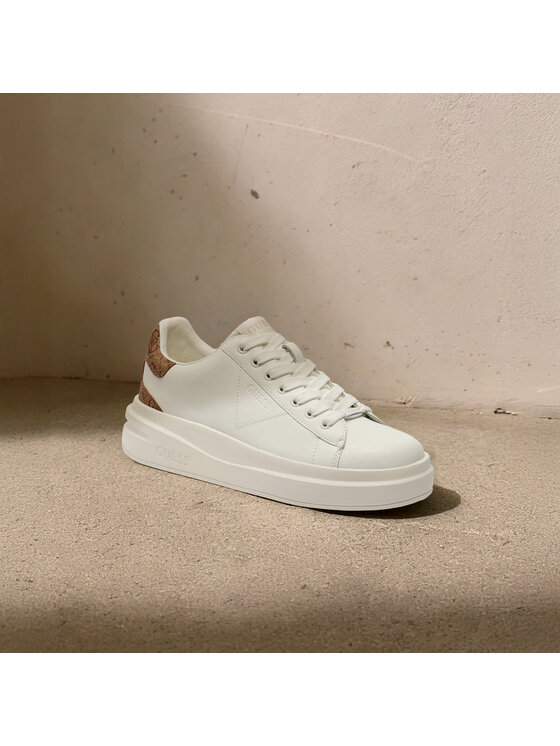 Guess Sneakersy Guess FLJELB FAL12 Biały