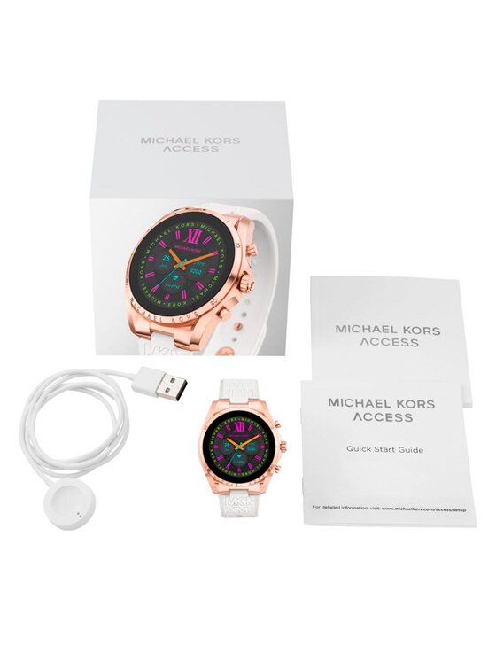 Michael Kors Smartwatch Michael Kors Gen 6 Bradshaw MKT5153 Alb
