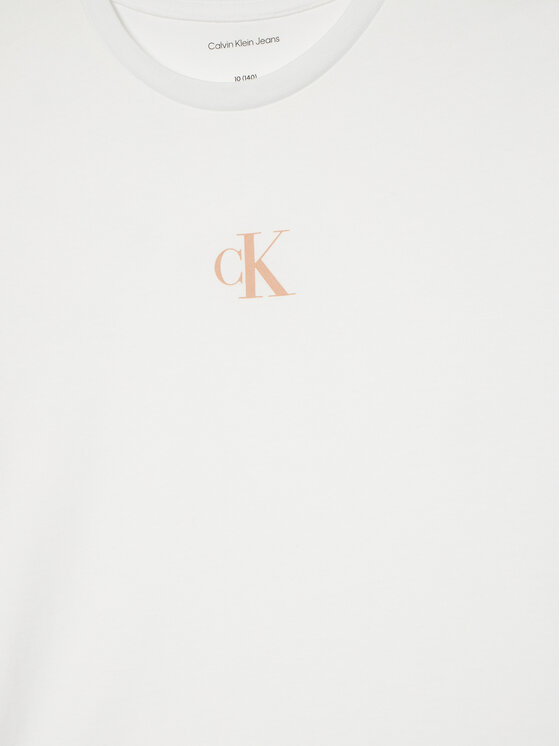 Calvin Klein Jeans Calvin Klein Jeans T-shirt IG0IG02136 Bianco Boxy Fit