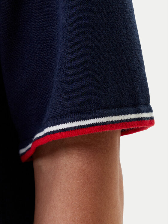 Tommy Hilfiger Tommy Hilfiger Polo majica WW0WW45694 Mornarsko modra Regular Fit