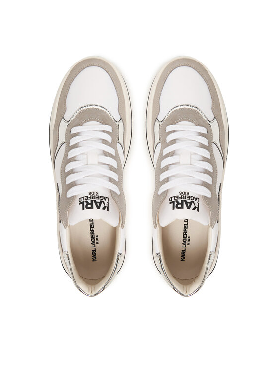 KARL LAGERFELD Снікерcи KARL LAGERFELD Z30986 S Білий