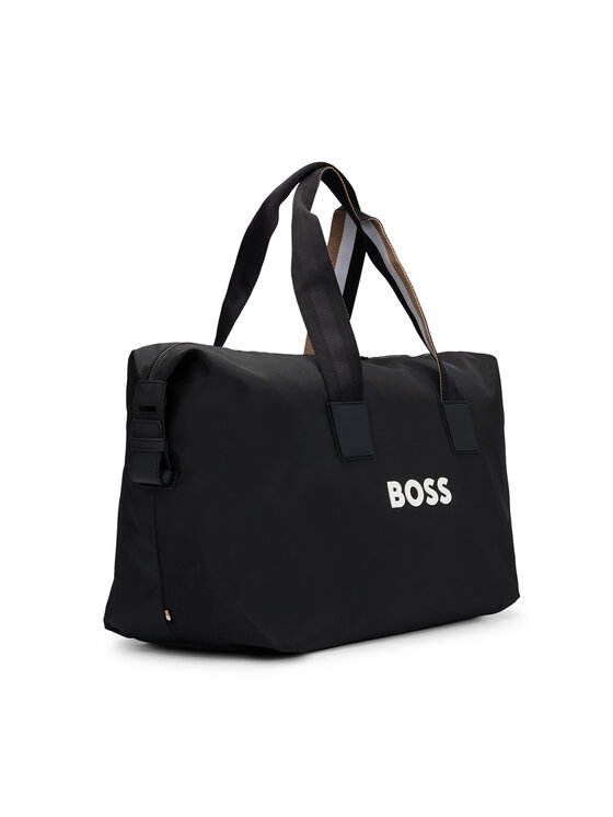 BOSS Чанта за уикенд BOSS Catch 3.0 Holdall 50511942 Черен