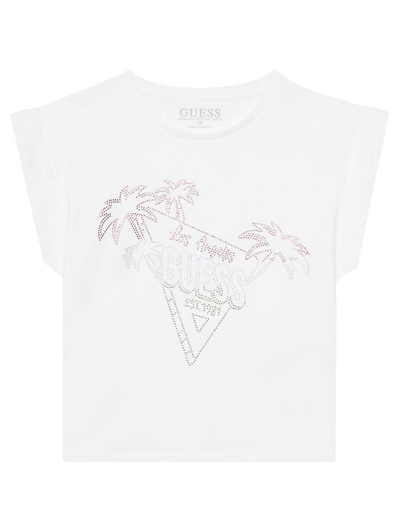 Guess Guess Футболка J5GI32 K8HM4 Білий Regular Fit