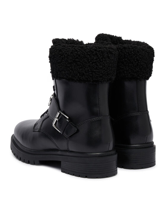 KARL LAGERFELD Gležnjače KARL LAGERFELD Binky II KL47566W Crna