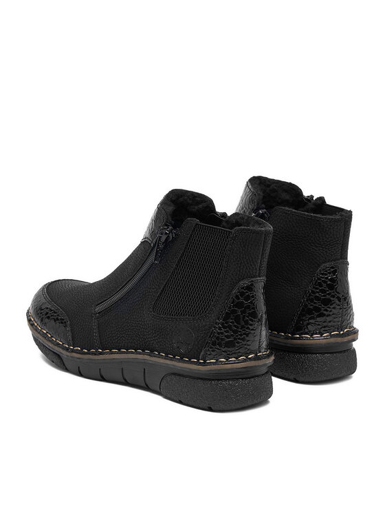 Rieker Botki Rieker CEO-73355-00 Czarny