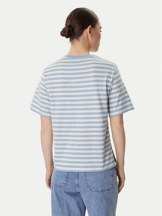Weekend Max Mara Weekend Max Mara Camiseta Venaco 2615971031 Celeste Relaxed Fit