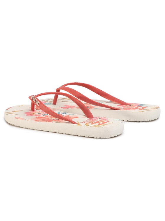 Billabong Japonki Billabong Dama S9FF02 BIP0 Czerwony
