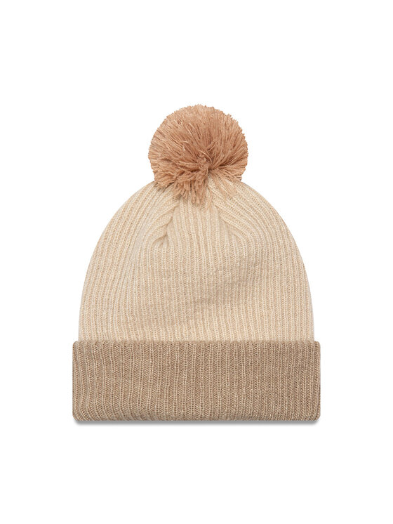 New Era Czapka New Era Wmns Block Pom 60565274 Beżowy