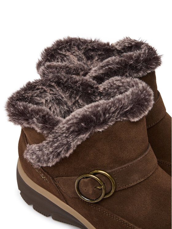 Skechers Ботильйони Skechers Easy Going - Gentle Winter 168185 Коричневий