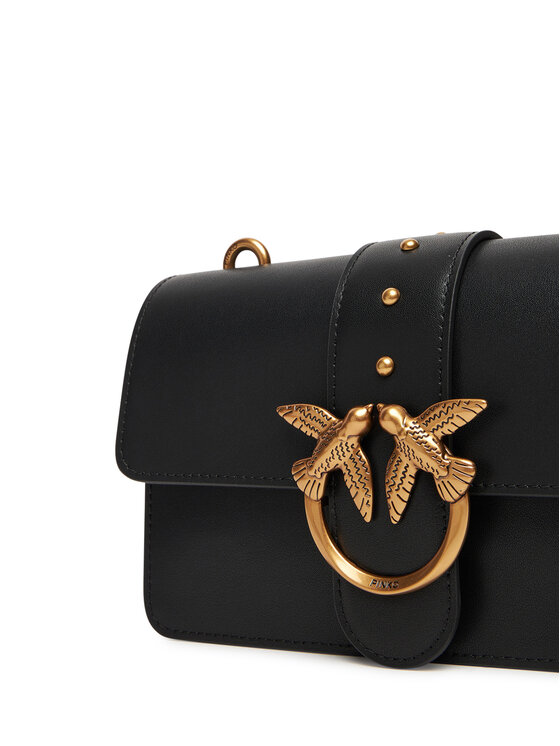PINKO Geantă PINKO Love One Mini ST.CL Al 25-26 PLTT 105856 A0F1 Negru