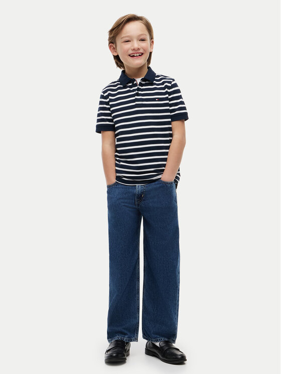 Tommy Hilfiger Tommy Hilfiger Polo KB0KB09103 Azul marino Regular Fit