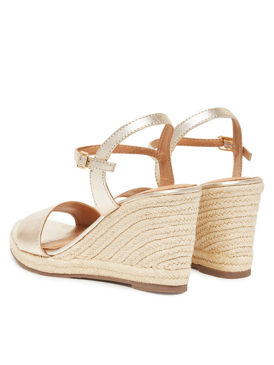Gioseppo Espadrilky Gioseppo Zhepe 71700-P Zlatá