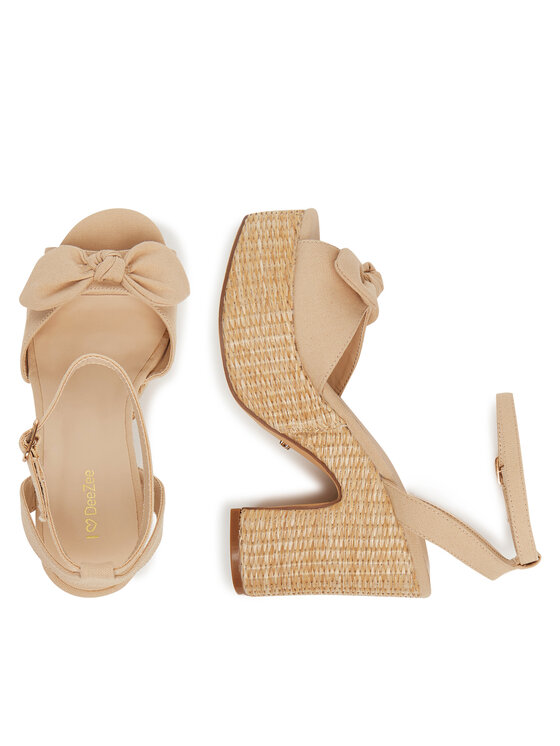 DeeZee Espadrilky DeeZee RT2206125 Béžová