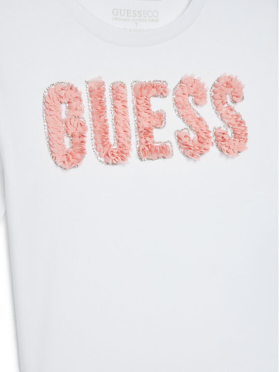 Guess Guess T-shirt J5YI47 K8HM4 Bianco Relaxed Fit