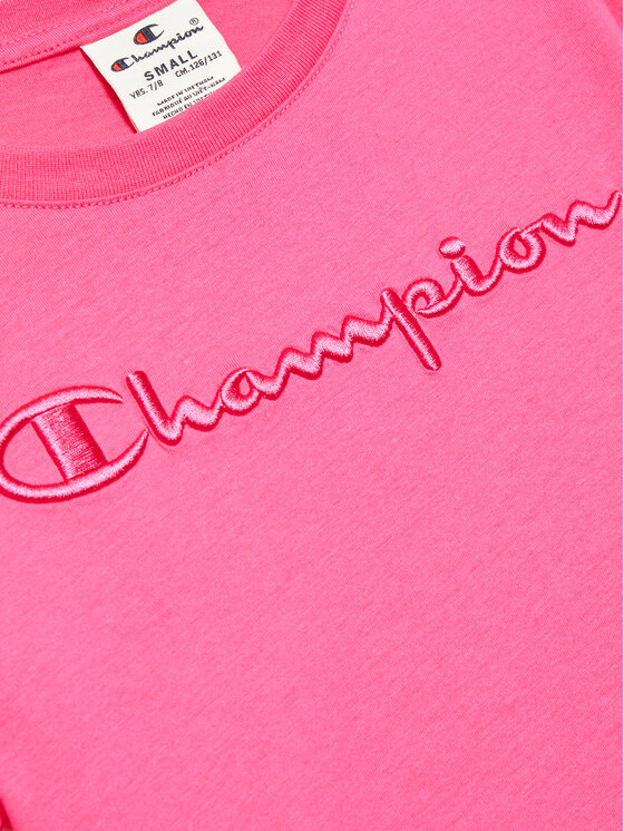 Champion Champion T-shirt 404632 Ružičasta Regular Fit