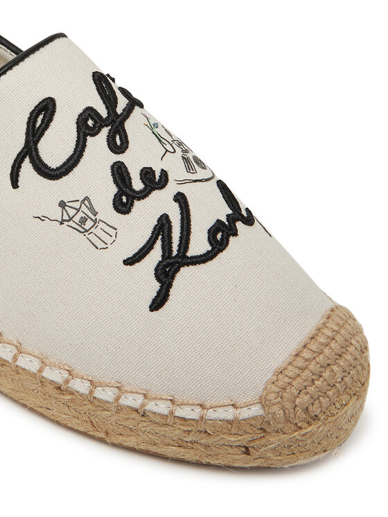 KARL LAGERFELD Еспадрильї KARL LAGERFELD KL81125 Білий