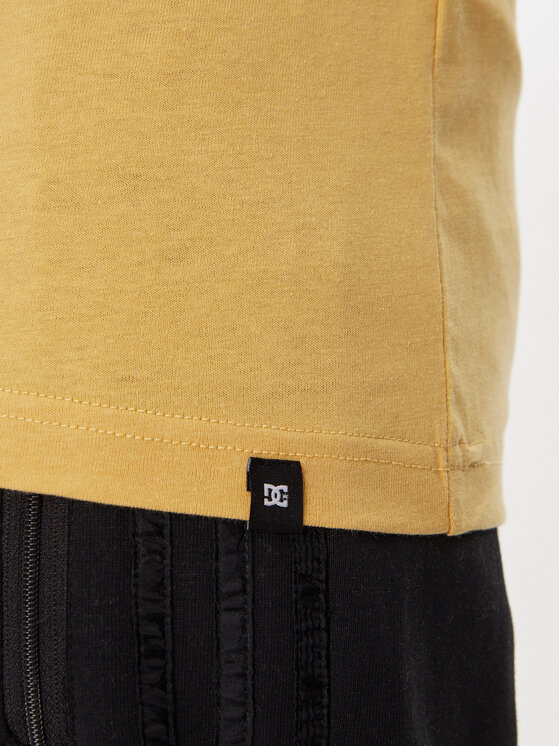 DC Shoes DC Shoes Majica ADYZT05373 Rumena Heritage Fit