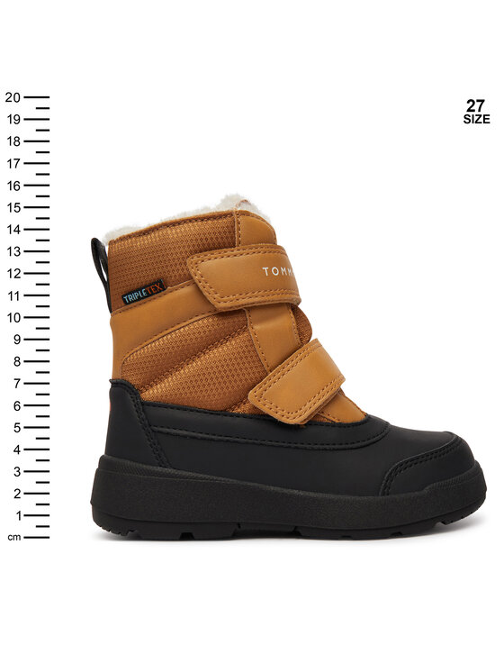 Tommy Hilfiger Śniegowce Tommy Hilfiger Niagara T1XD-35302-1973 M Brązowy jasny