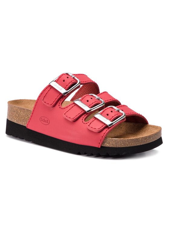 Scholl Шльопанці Scholl Rio Wedge Ad F26454 1051 360 Червоний