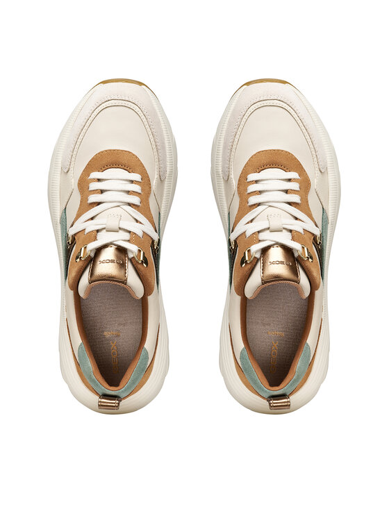 Geox Sneakersy Geox D Diamanta D36UFE 022BC CT65V Hnědá