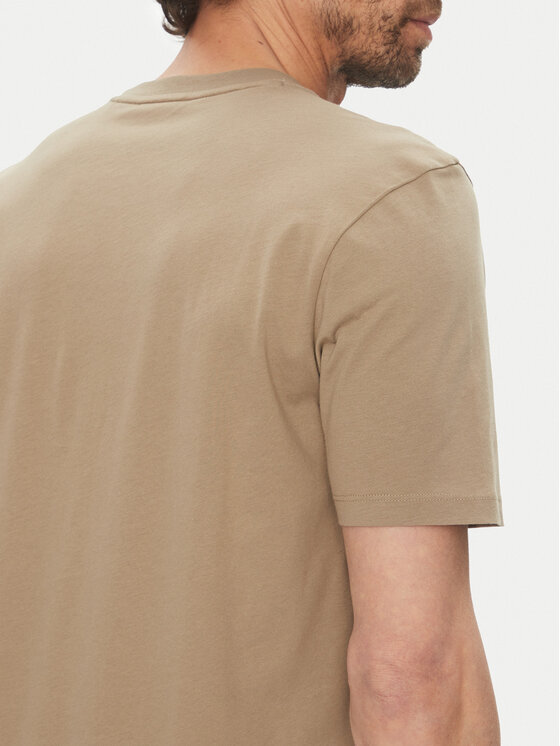 HUGO HUGO Футболка Dulivio 50467556 Бежевий Regular Fit