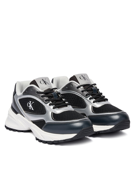 Calvin Klein Tenisice Calvin Klein Hike Runner Lace Up Mesh Mix Met YW0YW02063 Šarena