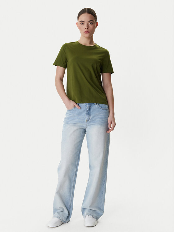 Vero Moda Vero Moda Camiseta Paulina 10316991 Verde Regular Fit