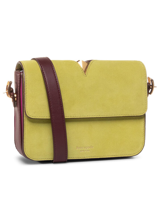 Kate Spade Torebka Kate Spade Mystery Suede Small Shoulder Bag PXRUB212 Zielony