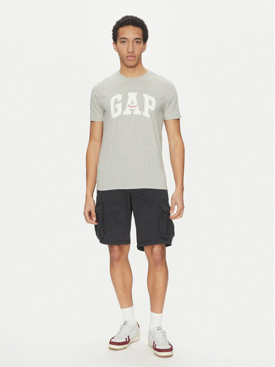 Gap Gap Футболка 542246-00 Сірий Regular Fit
