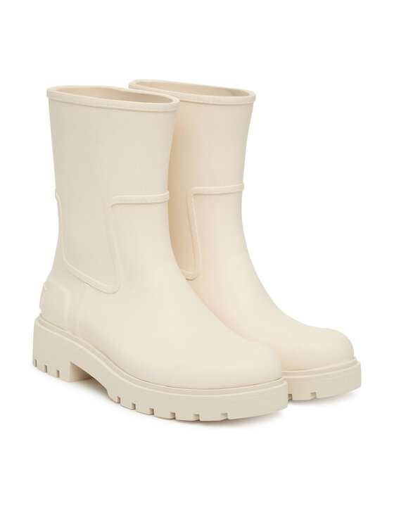Calvin Klein Jeans Botas de agua Calvin Klein Jeans Mid Rainboot Rubber YW0YW02004 Écru