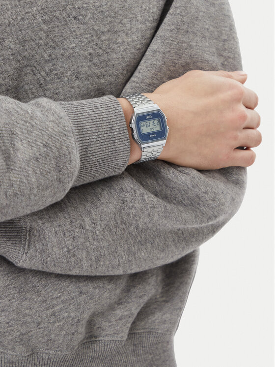Casio Sat Casio Vintage A159WEVJ-2ER Srebrna