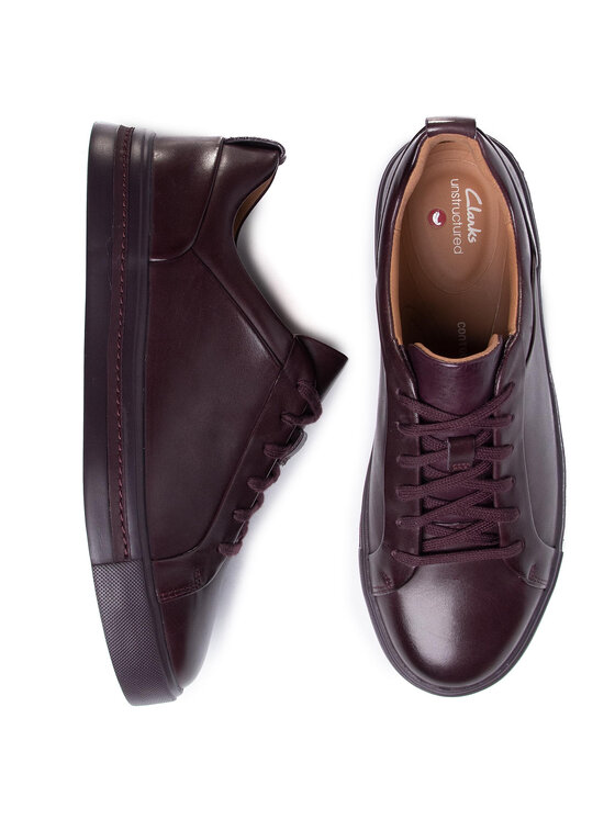 Clarks Sneakersy Clarks Un Maui Lace 261443444 Bordowy