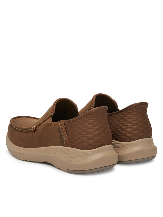 Skechers Poltopánky Skechers Parson-Oswin 204866/DSRT Hnedá