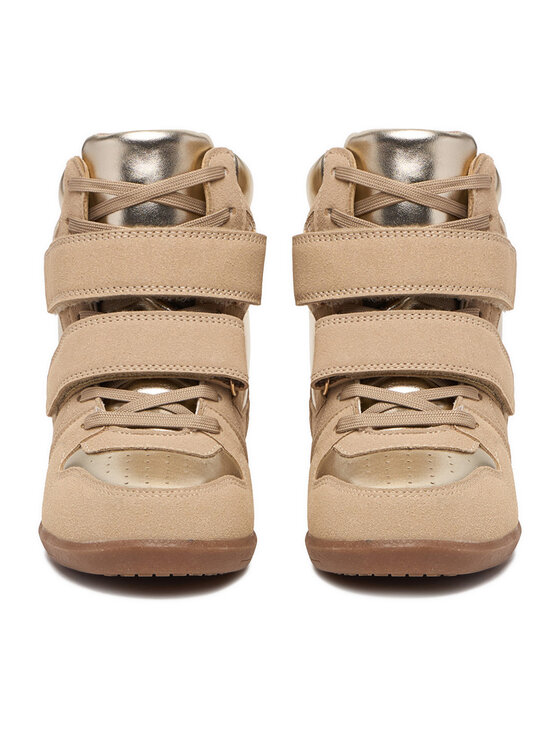 DeeZee Sneakersy DeeZee CEO-LF975-05 Beżowy