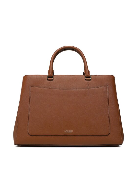 LAUREN RALPH LAUREN Дамска чанта Lauren Ralph Lauren Hanna 37 431898556006 Кафяв
