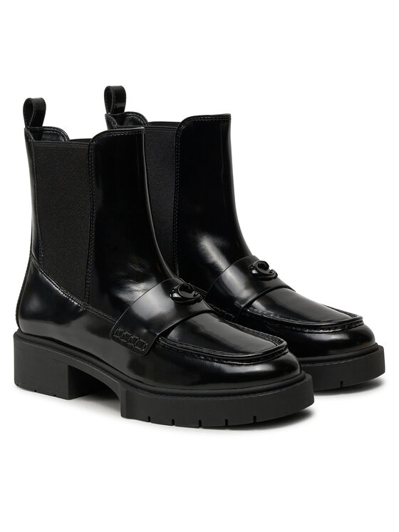 Coach Ботильйони Coach Louisa Bootie CX024 Чорний
