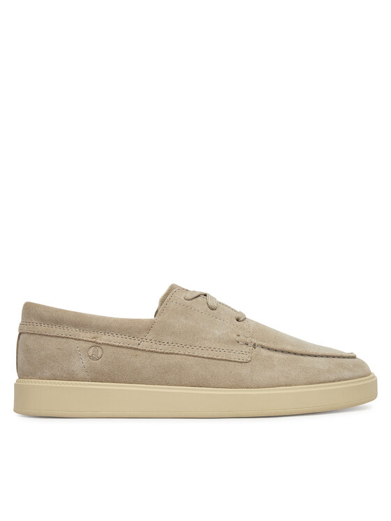 Clarks Туфлі Clarks Lockford Boat 26186610 Сірий